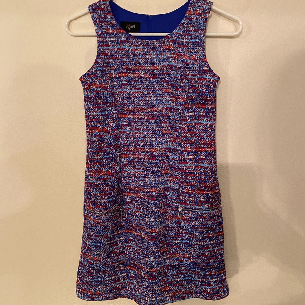 Girls Multi- Colored Dress